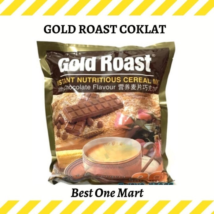 

Gold Roast Cereal Chocolate Flavour Sereal Instant Rasa Cokelat 600 g
