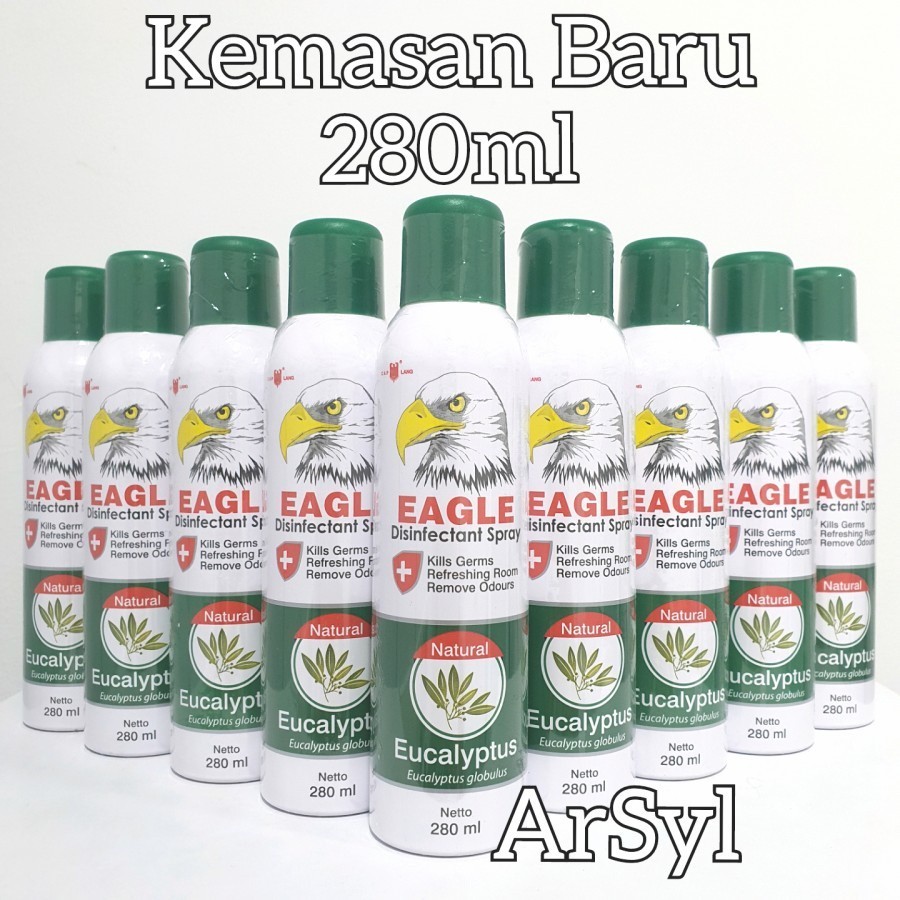 Disinfektan Eagle Spray 280ml - Eucalyptus