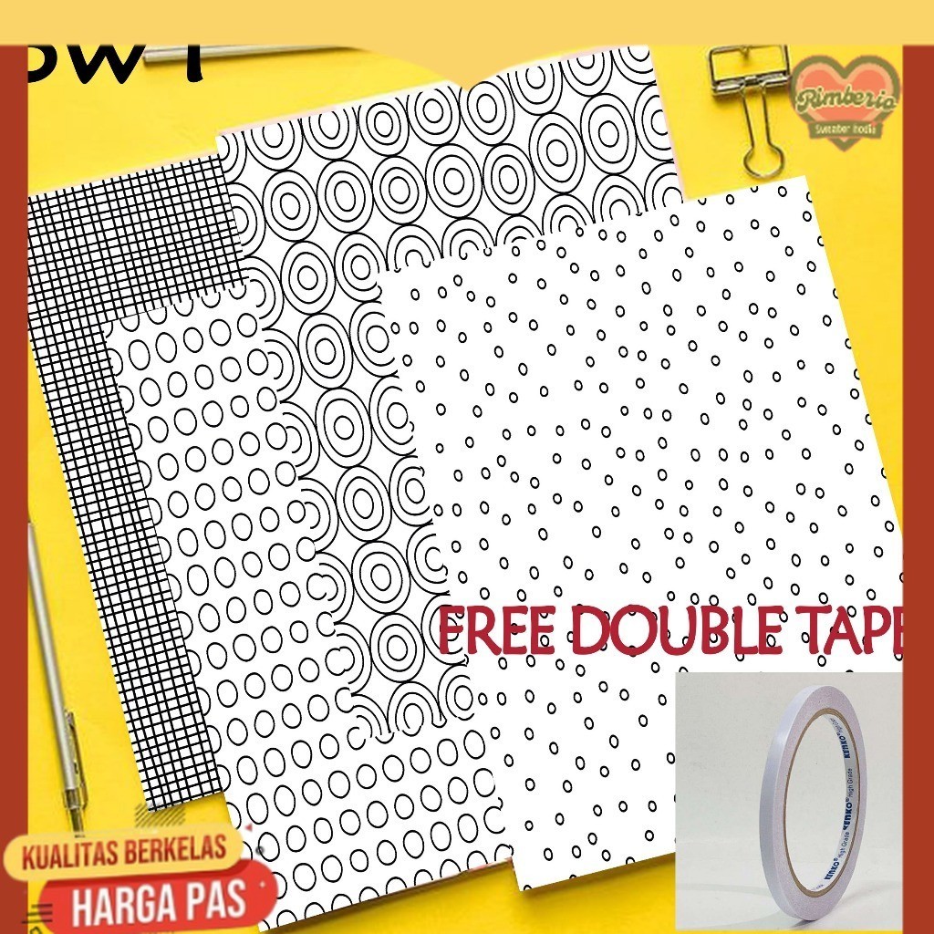 

(ISI 5 PCS) Sampul Buku Aesthetic - Sampul Buku Tulis - Sampul Buku Sekolah - Sampul Buku Big Boss / Sidu - BW 1