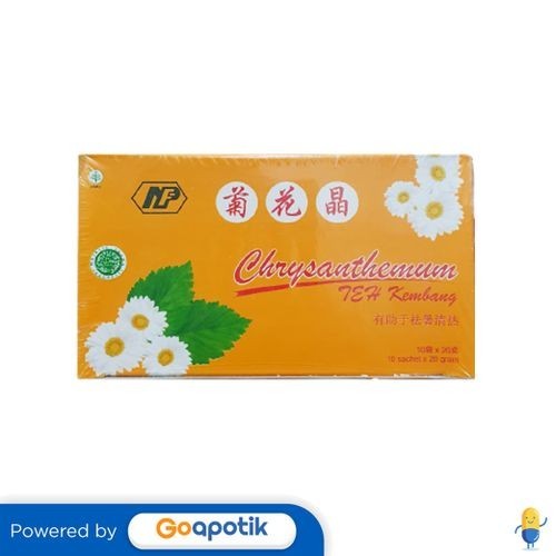 

Citra Deli 85 Chrysanthemum Teh Kembang 20 Gram Box 10 Sachet