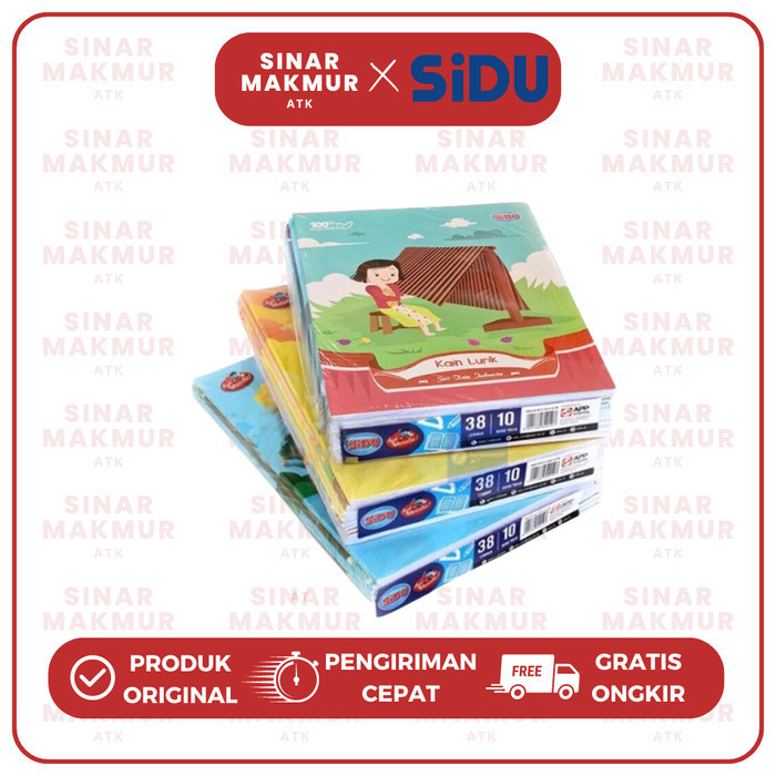 

Buku Tulis/Buku Catatan/Notebook 38 Lembar Sidu/Sinar Dunia (Pak)
