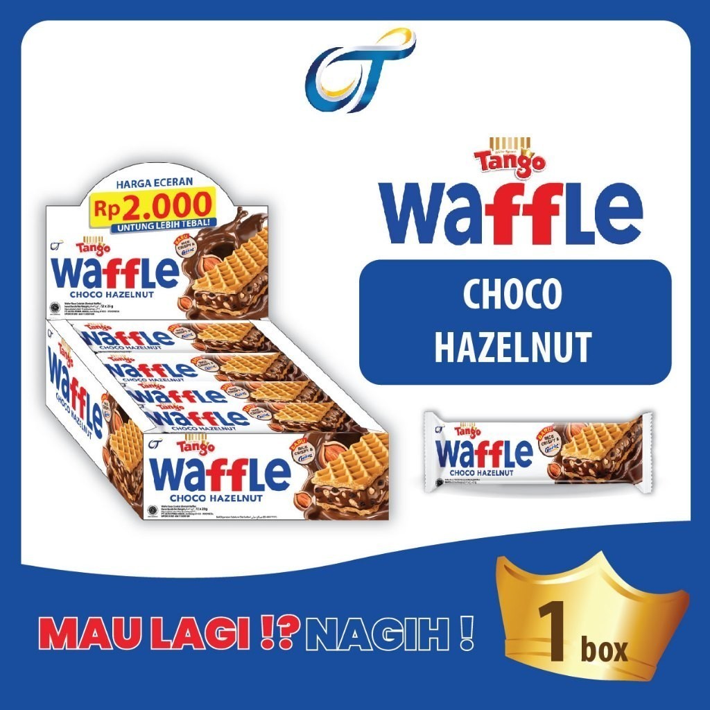 

WAFFLE CHOCO HAZELNUT 25G - [1 BOX]