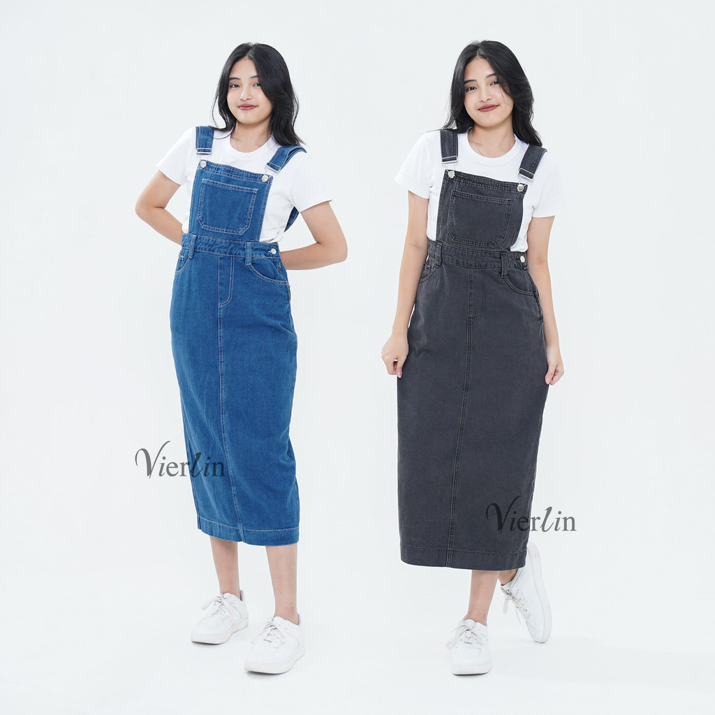 Overall Jumsuit Premium Clans Wsnita Overal Skirt Ootd Anak Mudah Viral Trendy 2025 Celana Kodok Wan