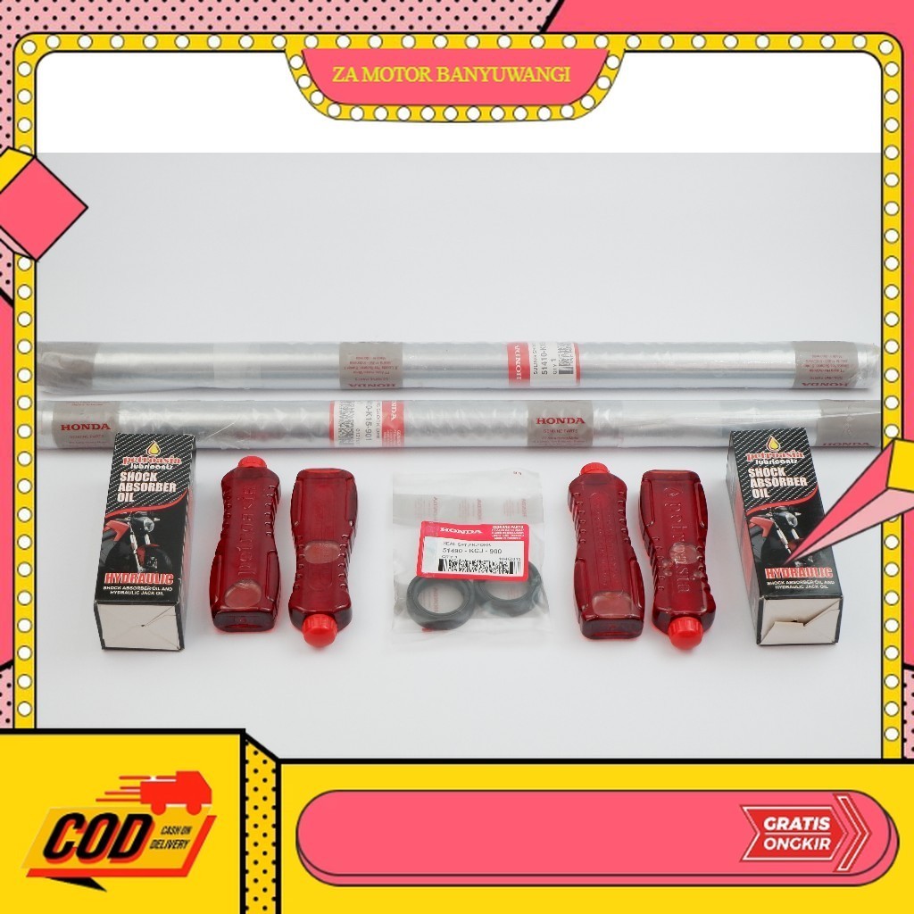 shock depan cb150r old ori - as shock depan cb150r old K15 part sepeda motor