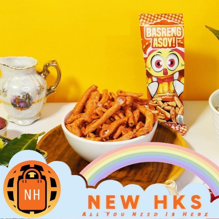 

1 HOT PEDAS - Kripik Basreng crispy 25Gr gorengan kriuk SNack bakso goreng makanan ringan krupuk keripik