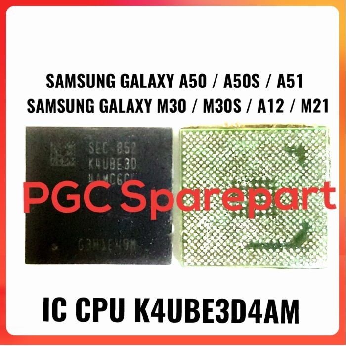 Ori New - IC CPU K4UBE3D4AM Samsung Galaxy A50 A50S A51 M30 M30S A12