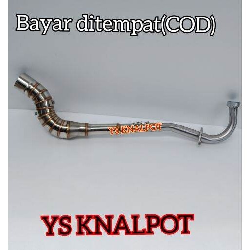 pipa leher knalpot racing jupiter z1