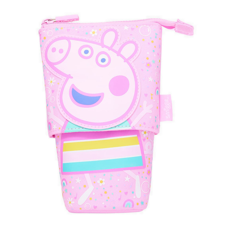 

Smiggle Peppa Pig Stand n' Slide 2 in 1 Pencil Case - IGL455684PNK