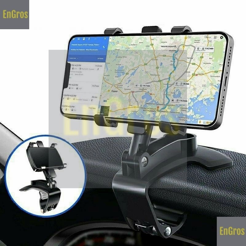 HD35 Holder HP Mobil Jepit Dashboard Spion Car Phone Holder New HD-35 Car Holder Dashbor Jepit