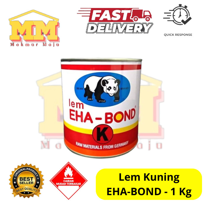 

Lem Kuning Eha Bond 1Kg - Lem Serbaguna EHABOND
