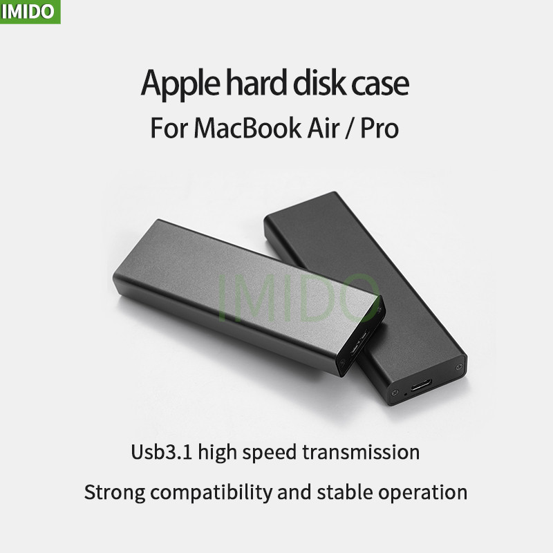 For Apple Macbook Air Pro Retina 2013 2014 2015 /2016 Hard Disk Box Type-C to Mac SSD Case Enclosure