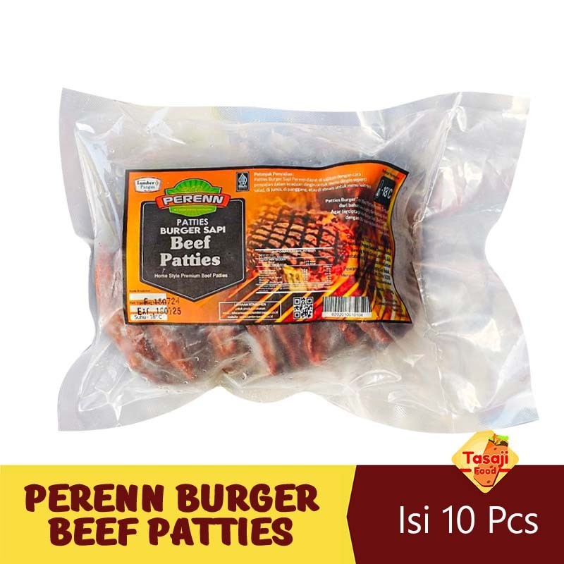 

Perenn Burger Beef Patties 550GR Isi 10 Pcs Burger Sapi