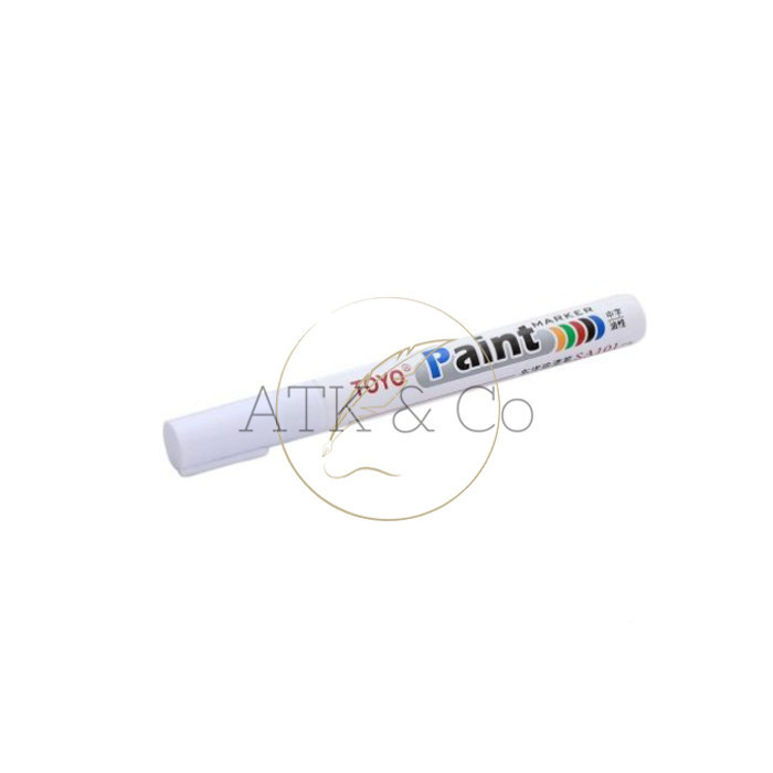 

Spidol Ban Mobil Motor Permanen Warna Putih Toyo Color Paint Marker Putih