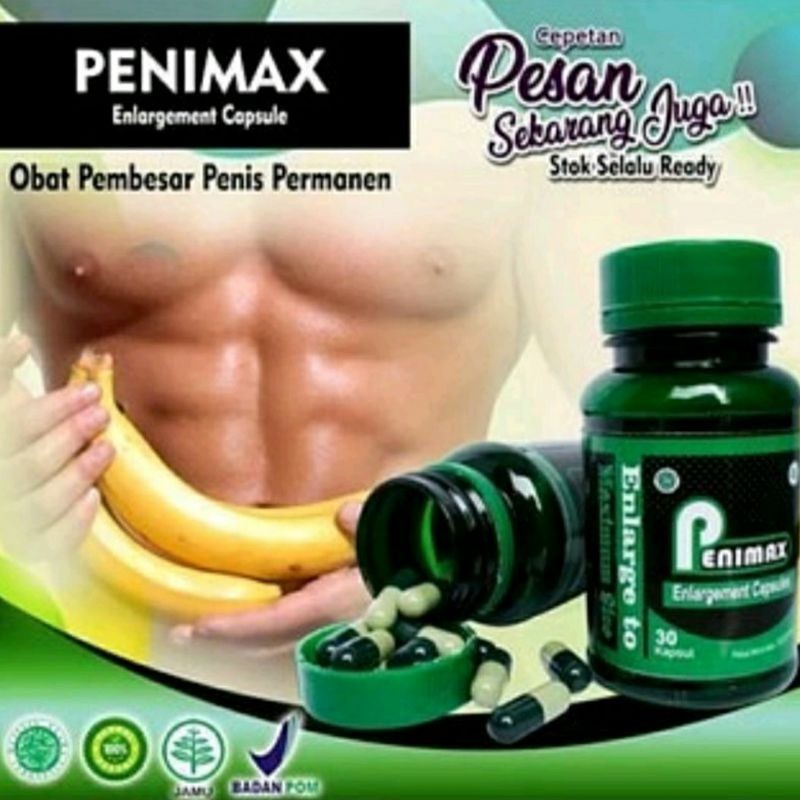 OBAT KUAT PRIA TAHAN LAMA PENIMAX ASLI 100% ORIGINAL OBAT PEMBESAR ALAT VITAL KELAMIN PRIA BPOM COD