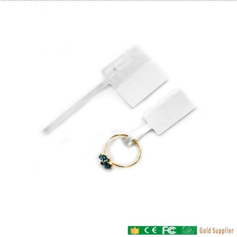 

anti-theft uhf rfid jewelry tag paper adhesive store security management alien h3 chip 860-960mhz uhf tag can Custom printed