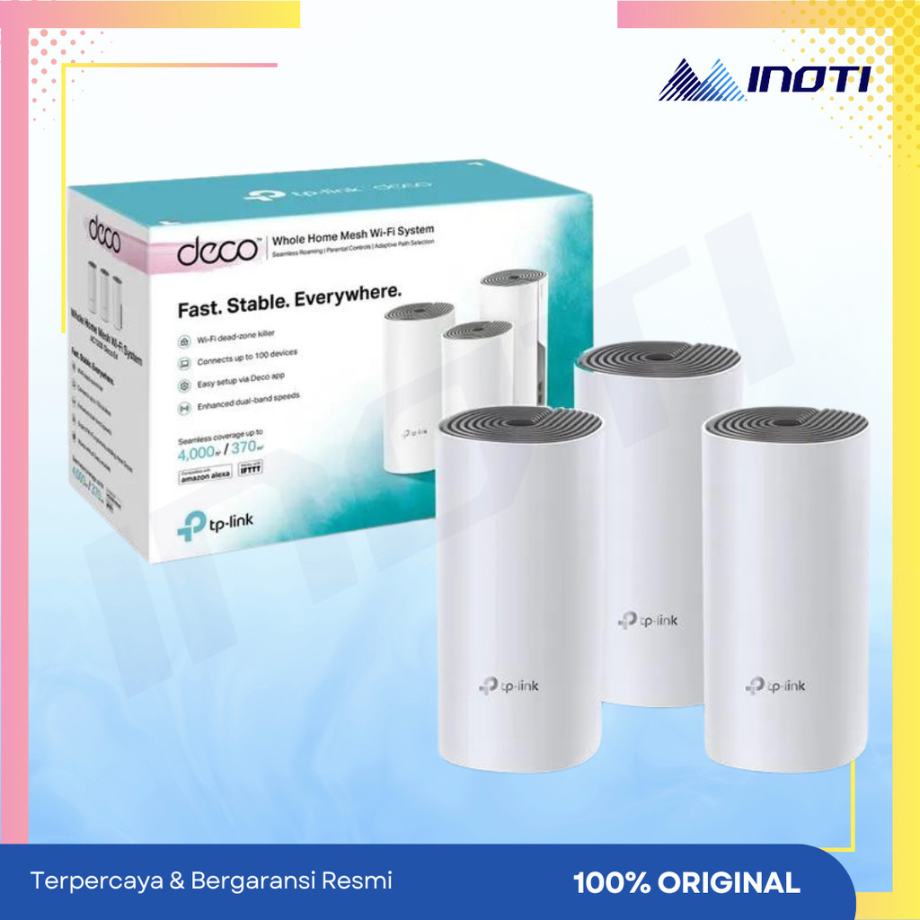 TP LINK DECO E4 / TPLINK DECO E 4 - 3 Pack
