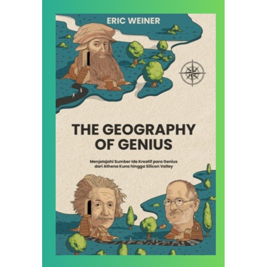 

baru The Geography of Genius Book by Eric Weiner BEST SELLER (Bahasa Indonesia)