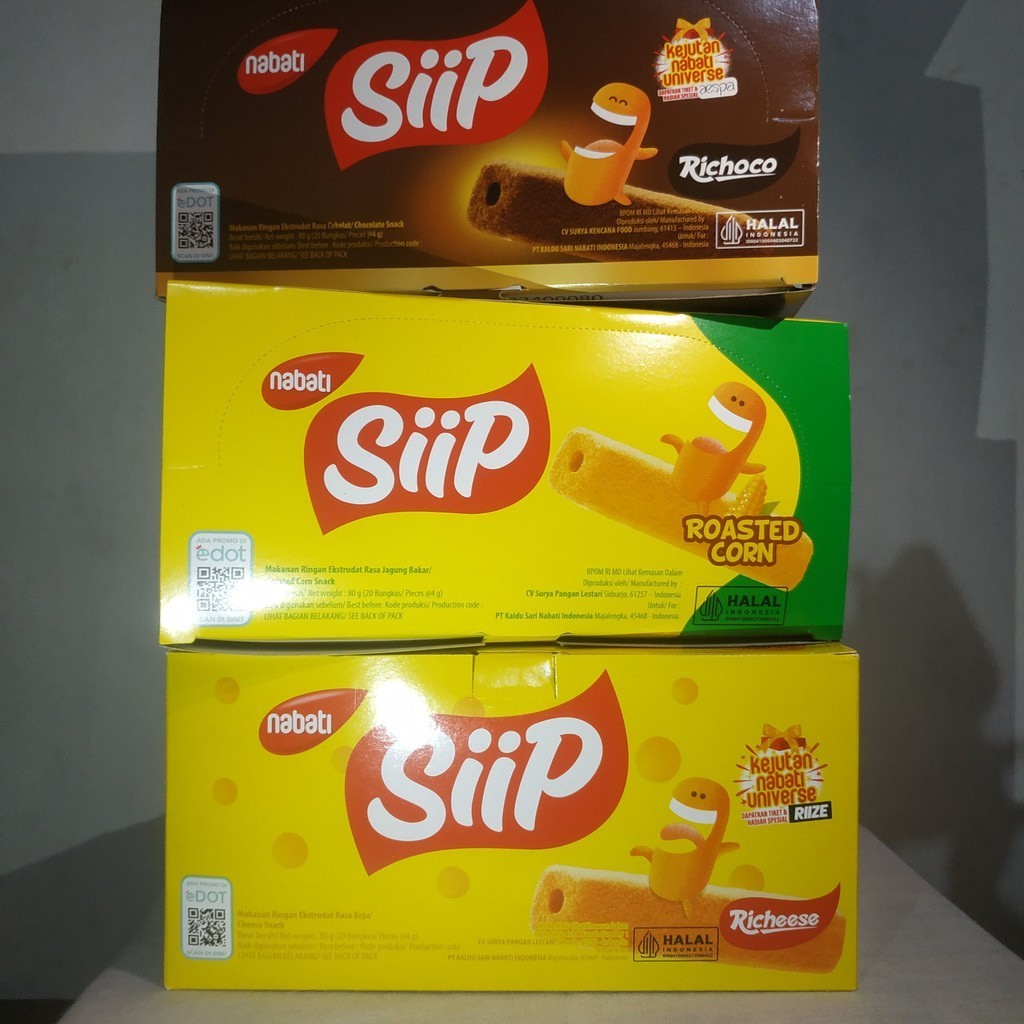 

MURAH - Wafer Coklat Keju Jagung Nabati Siip Box 20 Pcs