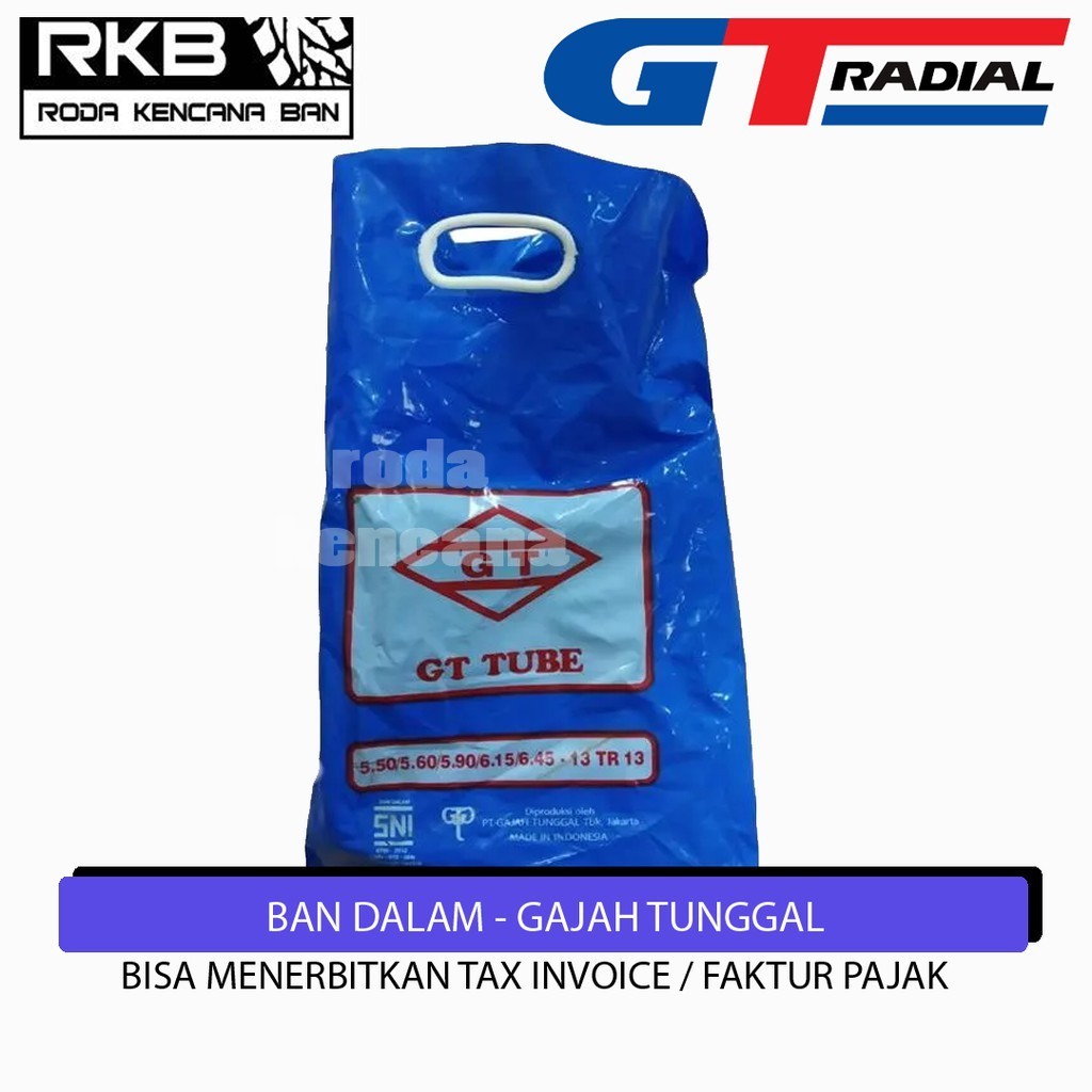 Ban Dalam Mobil GT Radial Ukuran 13 - Ban Dalam 550-13 / 600-13 - Ring 13 Granmax T120SS Carry