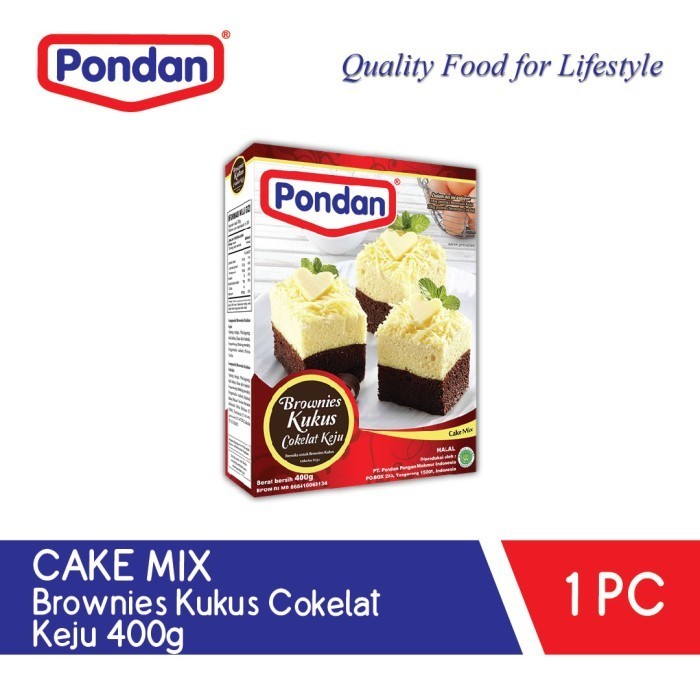 

TERJUAL Pondan Brownies kukus cokelat keju