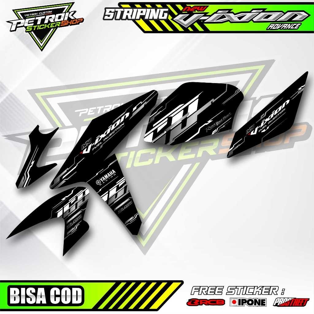 STRIPING VARIASI VIXION NEW ADVANCE / STICKER LIST MOTOR YAMAHA VIXION NEW ADVANCE