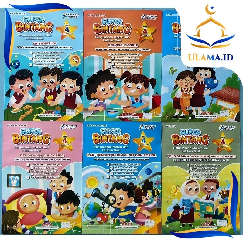 LKS/AKM KURIKULUM MERDEKA SD KELAS 4 SEMESTER 1 DAN 2 UHJ2