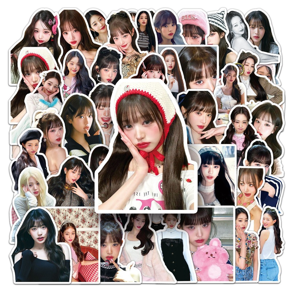 

10/30/50PCS Kpop IVE Jang-WonYoung Star Stickers Decoration Suitcase Scrapbooking Phone Laptop Stationery Kid's Toy Sticker