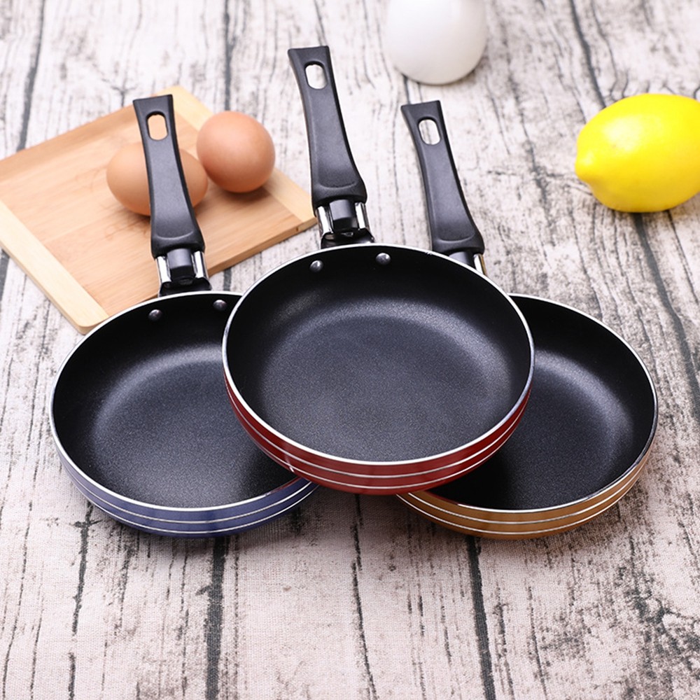 Mini Fried Eggs Saucepan Small Frying Pan Flat Non-stick Cookware Griddle Pan