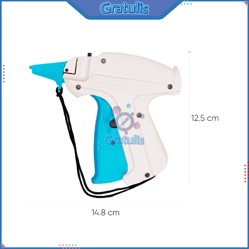 

TAG GUN JOYKO TG-610 1 SET / HANG TAG PIN / PEMASANG LABEL BAJU CELANA / ALAT BANDROL HARGA