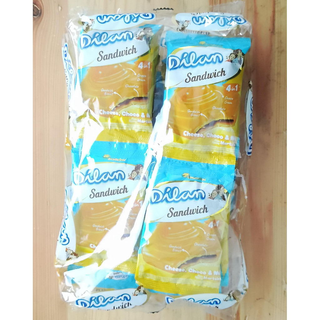 

Dilan Cheese Choco Nut Sandwich 15 gr RENCENG