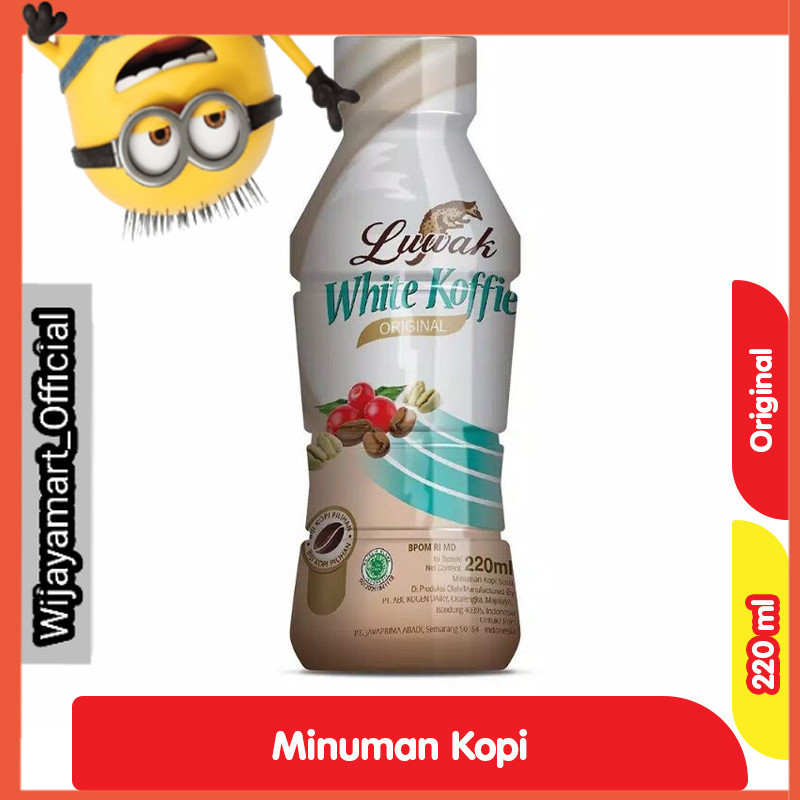 

Luwak White Koffie Original Pet 220 ml