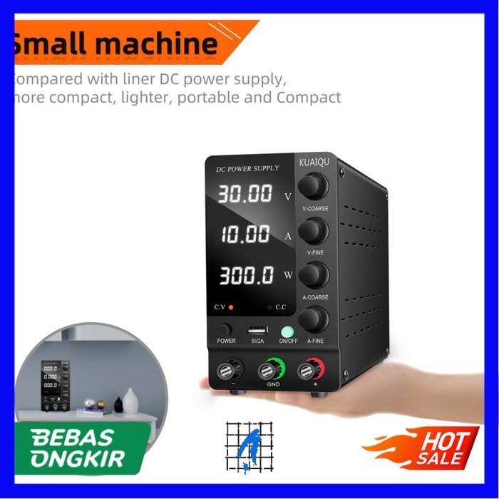 Adjustable DC Power Supply 30V 10Ampere