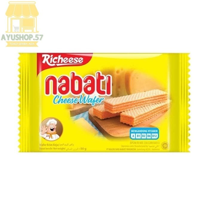 

Richeese Nabati Cheese Wafer [50 g] - AYUSHOP57