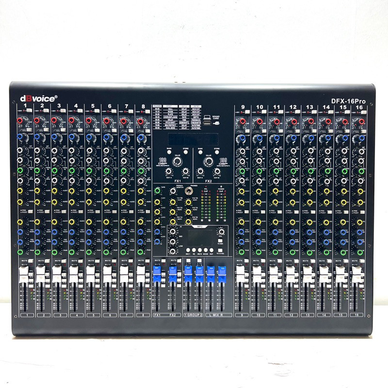 Mixer dB Voice DFX 16 PRO Original 16 Channel Dbvoice DFX 16PRO