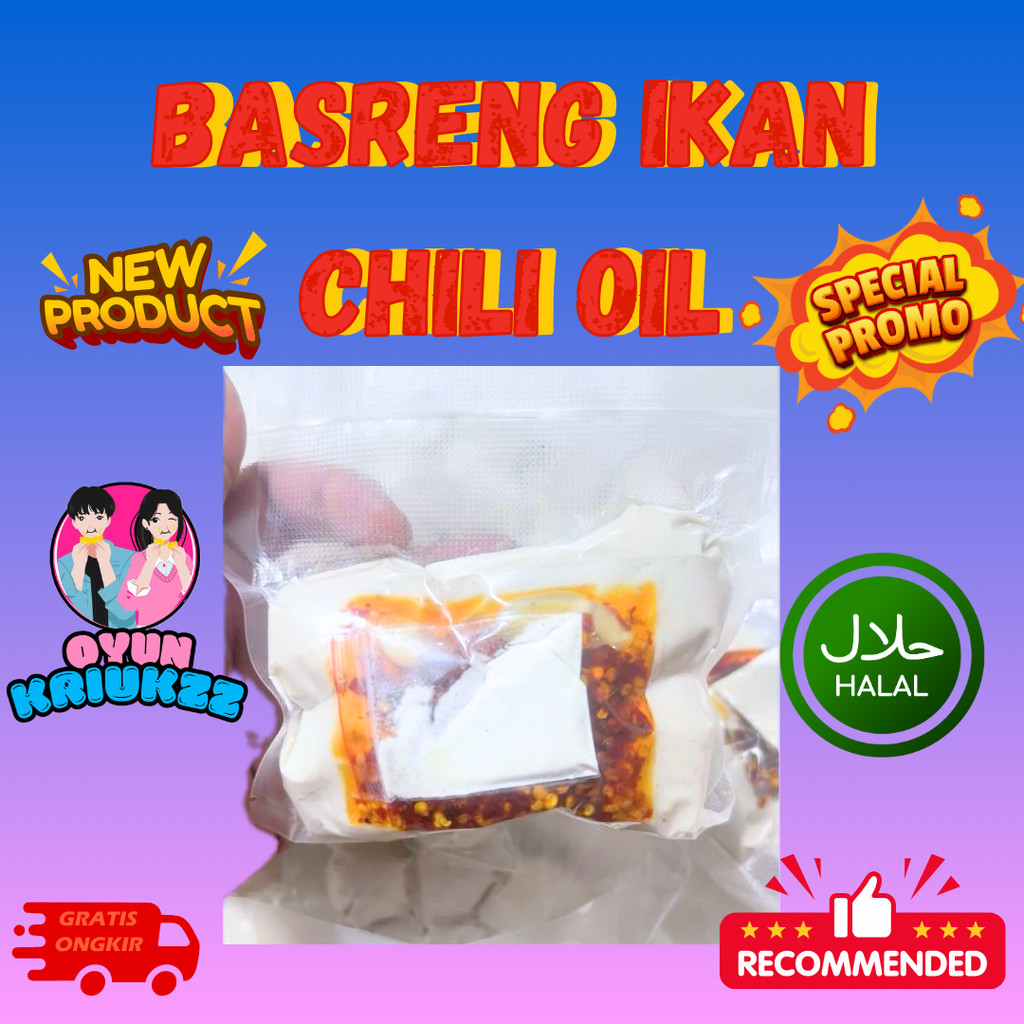 

BASRENG MENTAH DENGAN BUMBU CHILI OIL