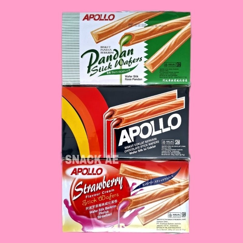 

Apollo Stick Wafer BOX - 11gr x 24pcs