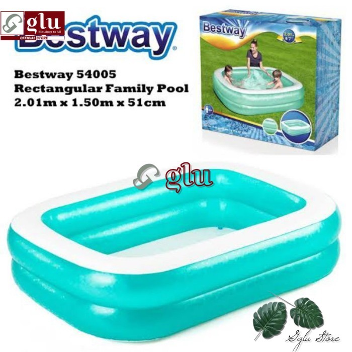 Kolam Renang Anak Jumbo Bestway Kolam Renang Perosotan Anak Play Pool - 54005