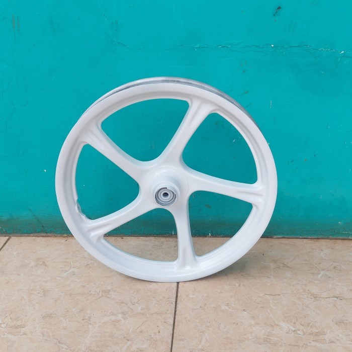 velg depan mio j putih