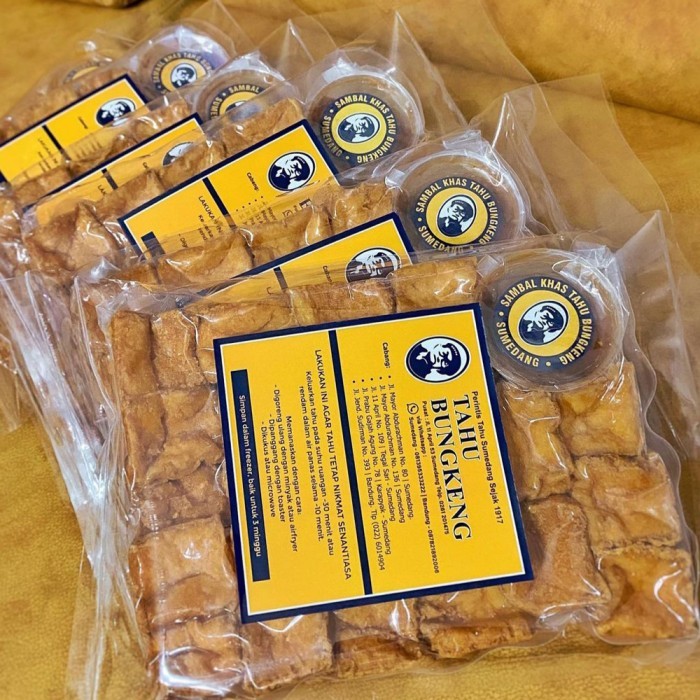 

Tahu Bungkeng Asli Sumedang isi 25 + Sambal