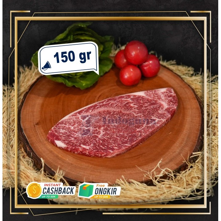 

AUS Wagyu Bolar Blade MB 9 Cut Steak 150 Gr