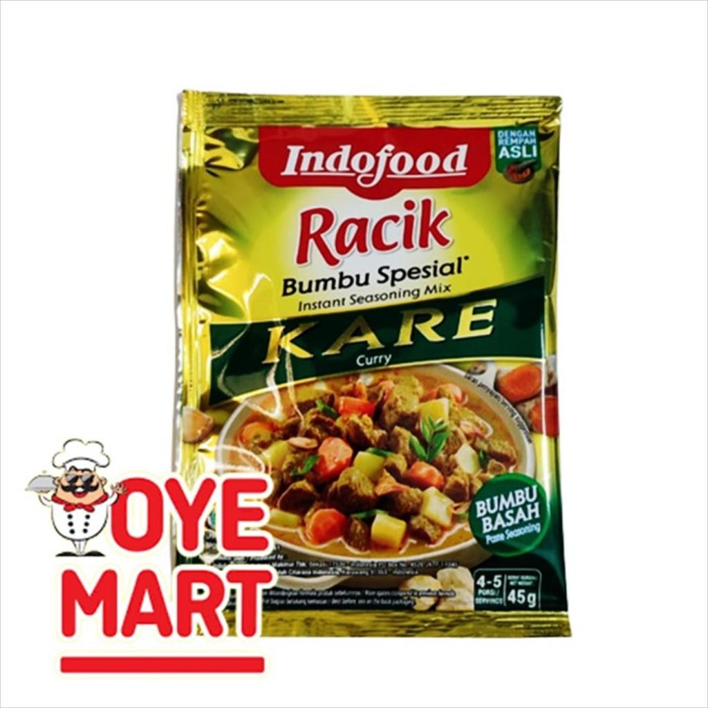 

INDOFOOD RACIK BUMBU SPESIAL KARE 45GR / BUMBU BASAH