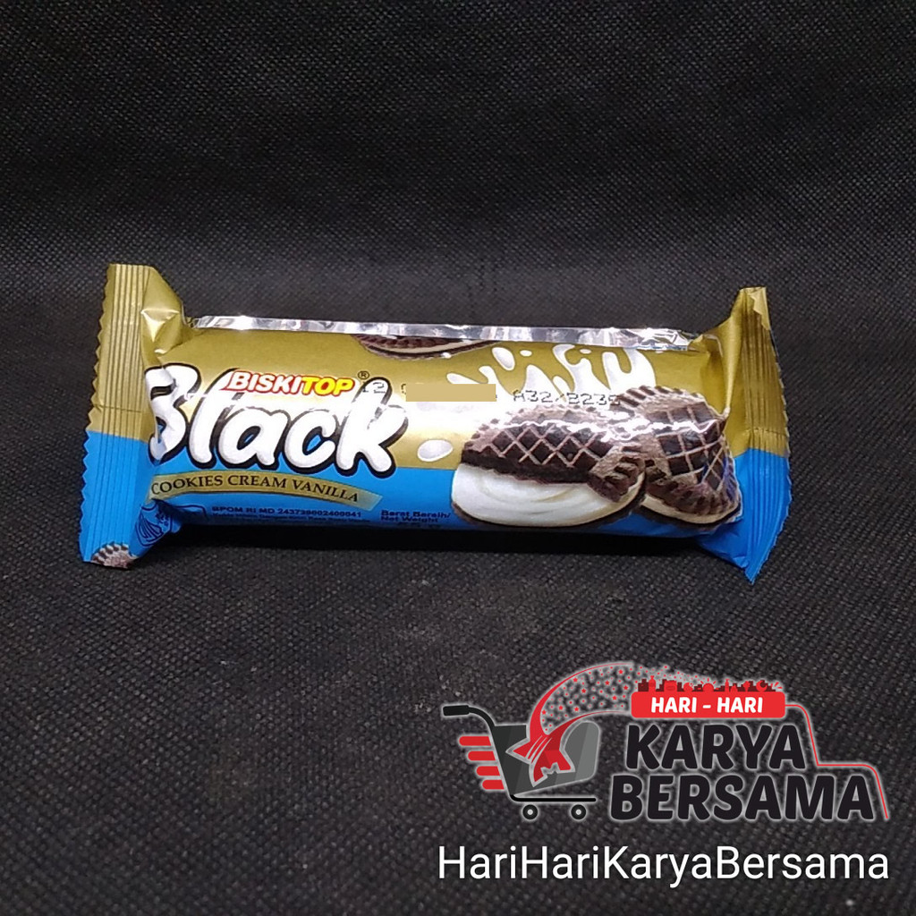 

BISKITOP BISKUIT BLACK COOKIES CREAM VANILLA 55GR