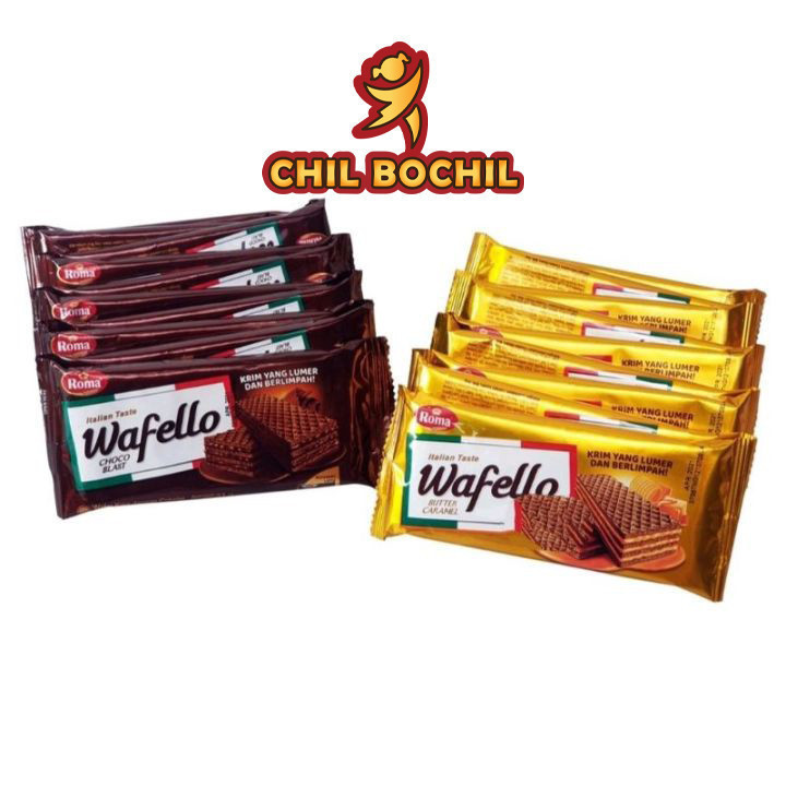 

WAFELLO WAFER ECER 1000 RENCENG ISI ( 10 SACHET X 17 GRAM ) - WAFELLO RENCENG 1000 ALL VARIAN - CHIL BOCHIL