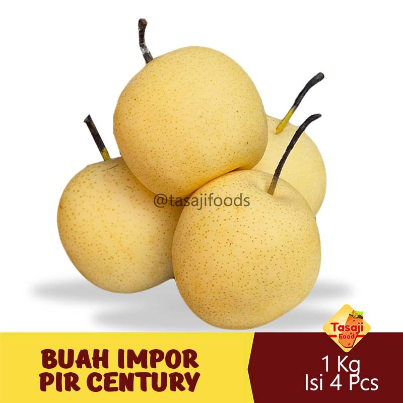 

Buah Impor Pir Century Waiter 1 Kg Isi 4 Pcs