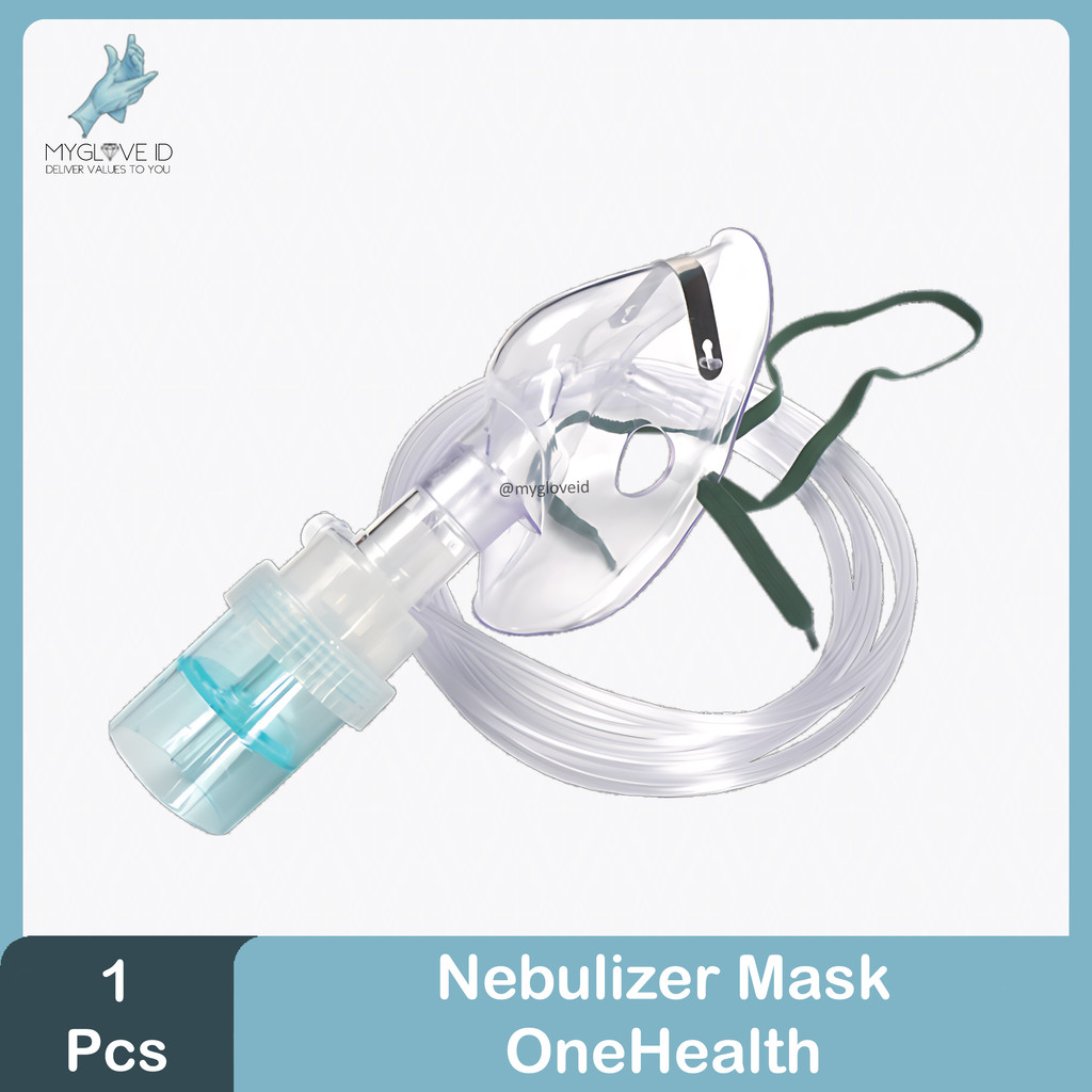 Masker Nebulizer / Nebulizer Mask Set Pengobatan Asma Onehealth