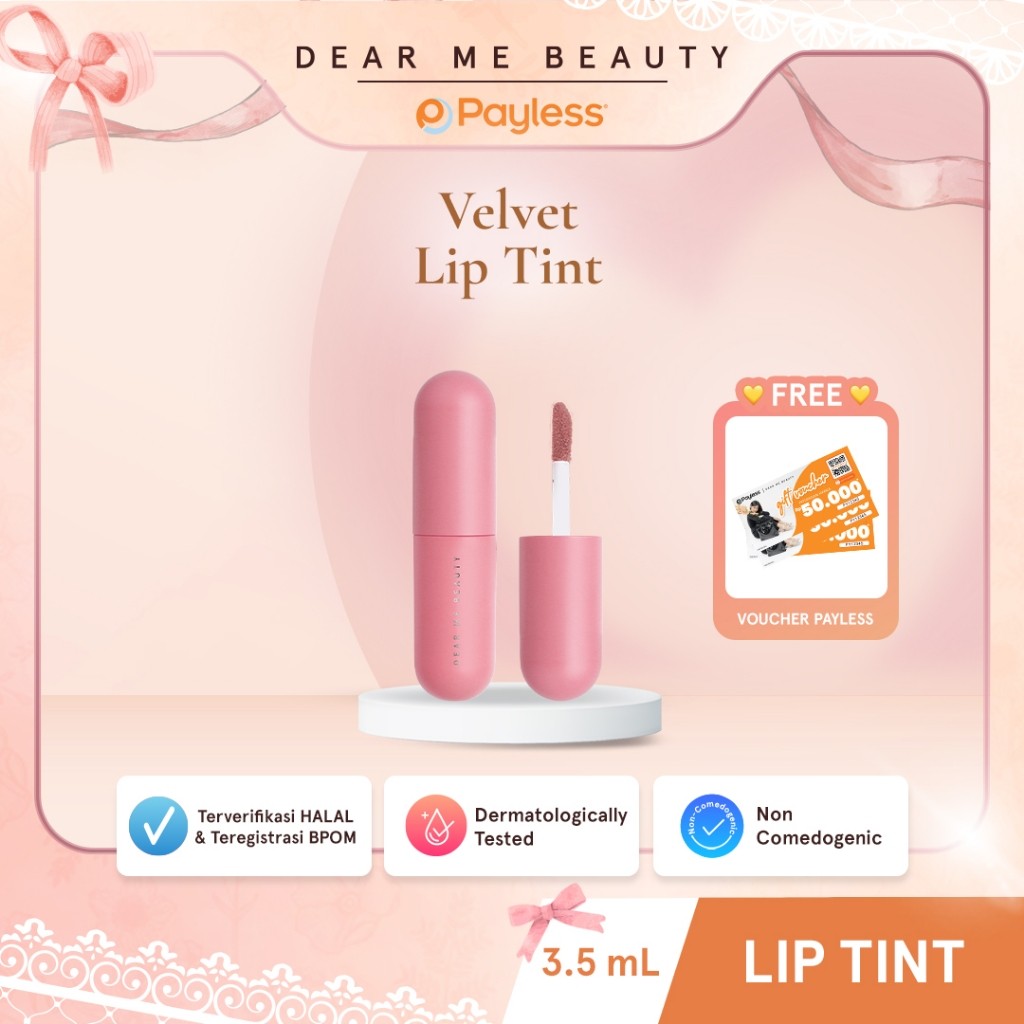 Dear Me Beauty Velvet Lip Tint Dear Aulia Debby Diana Niki Vinna Dear Me Beauty