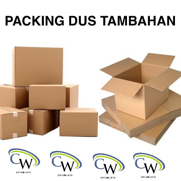 

Packing Dus Tambahan - Kardus Tambahan untuk Meningkatkan keamanan saat dalam proses pengiriman