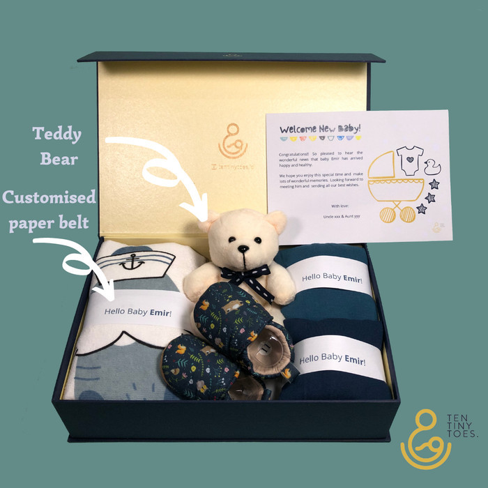 

DISKON Premium Kado Lahiran Bayi| Kado Newborn| Baby Hamper| Baby Gift - Boy