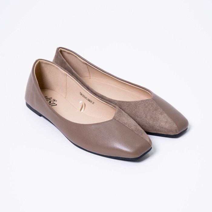 TLTSN [OE] SADIE Flatshoes Sepatu Wanita Taupe - Taupe, 40