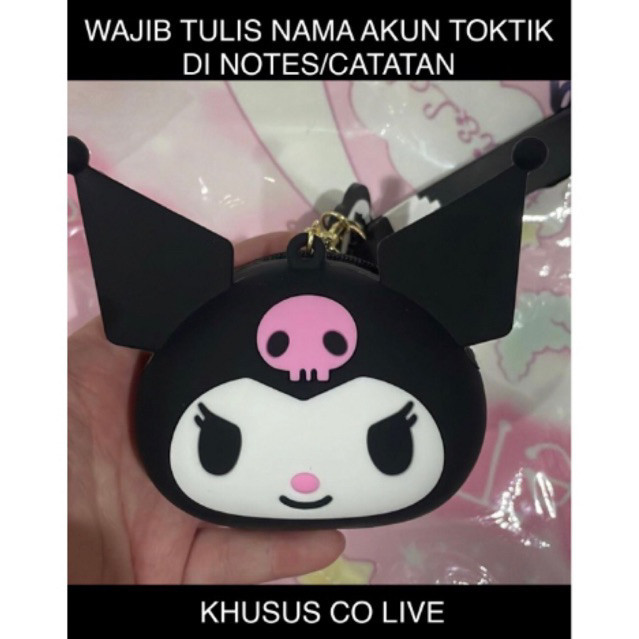 

SANRIO (WAJIB TULIS NOTES/CATATAN NAMA ACC TIKTOK)